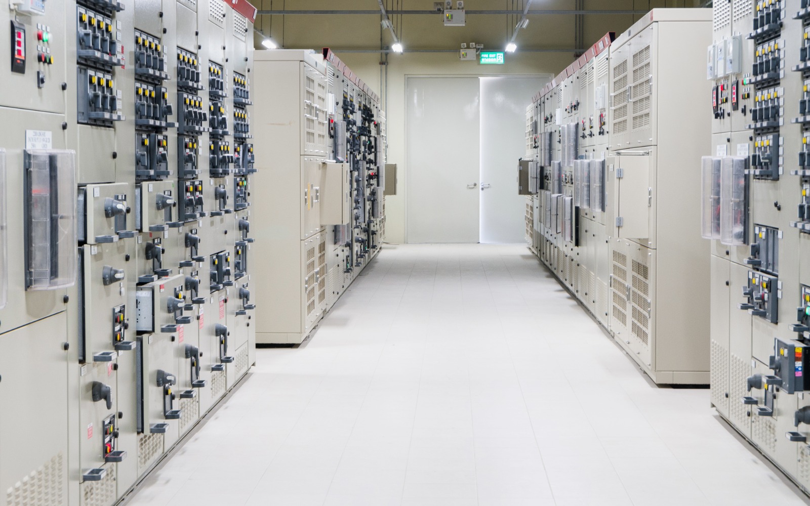 Commercial electrical room
